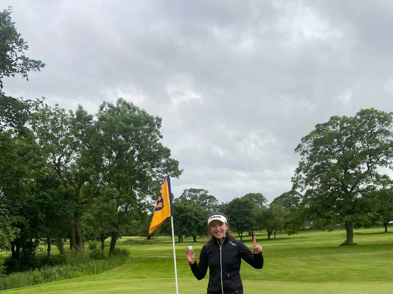Emily starts with Hole in One