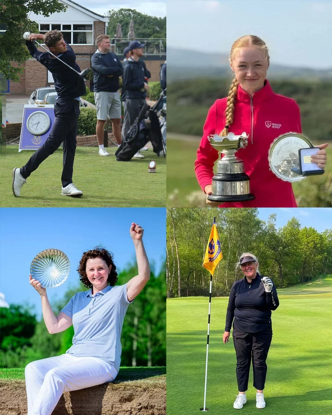 Cheshire Golfers selected for Squads