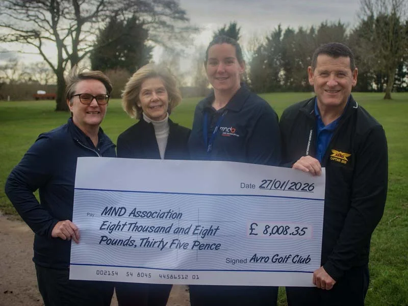 Avro Captains delighted with their Charity
