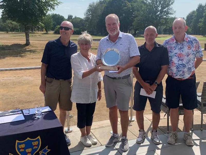 Gareth adds 2nd Senior County Strokeplay Crown at Crewe