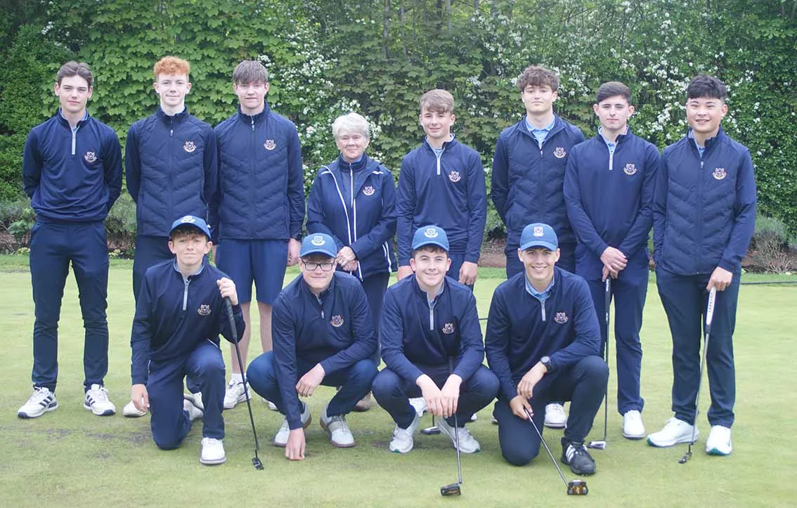 Boys v Senior Men at Northenden