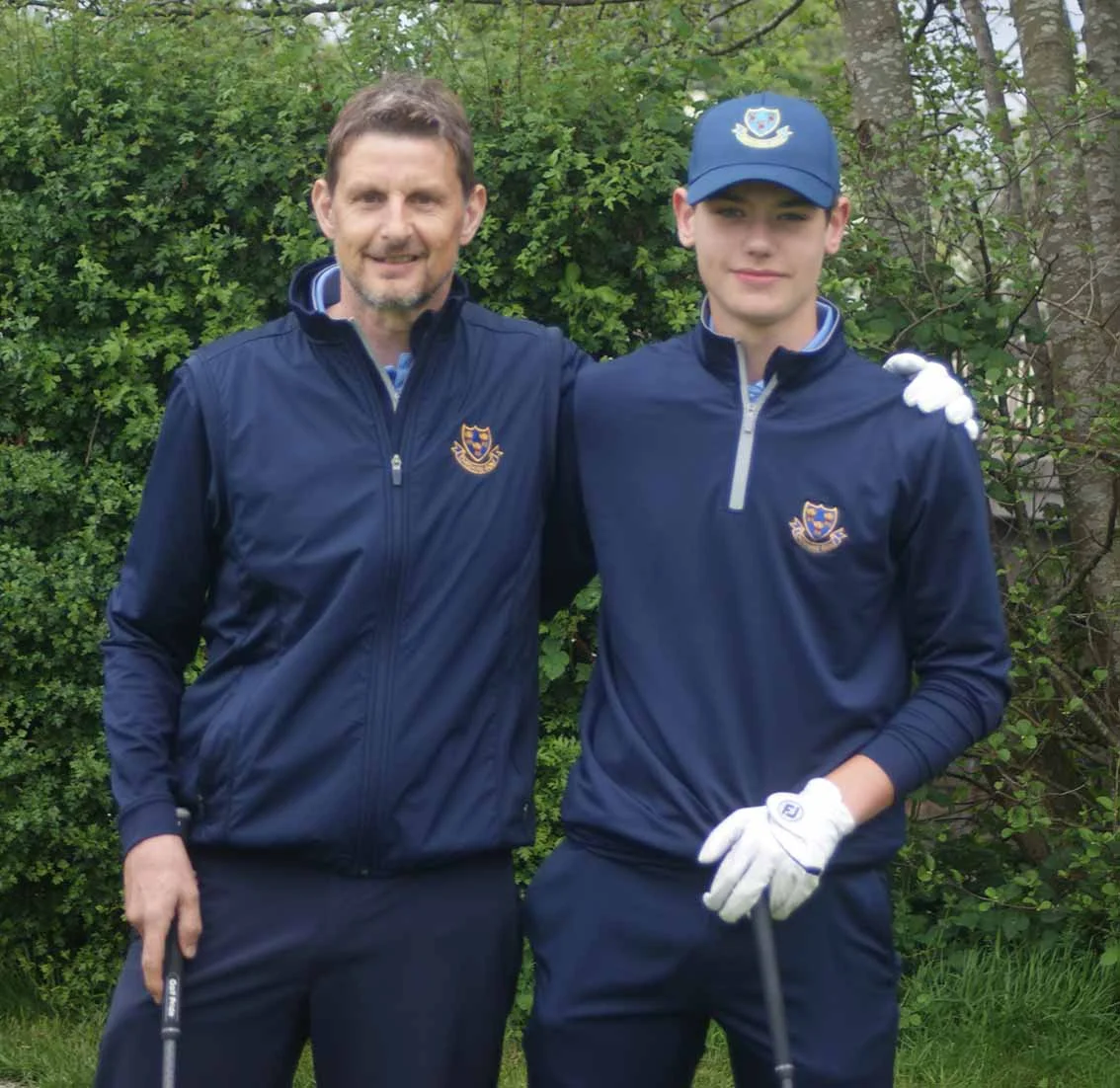 Phil Leadbetter and Jack Tennant