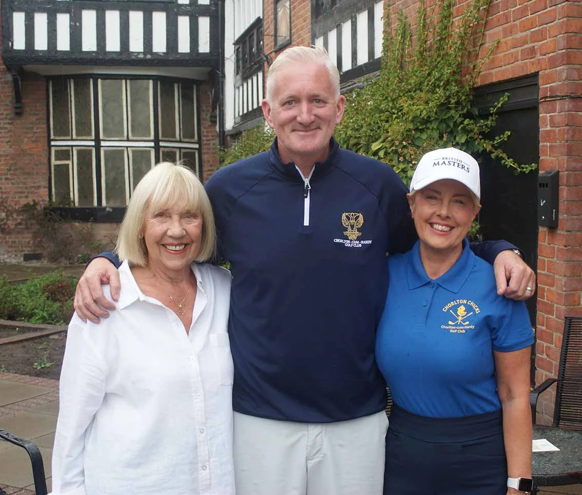 Sharon encourages women into golf at Chorlton