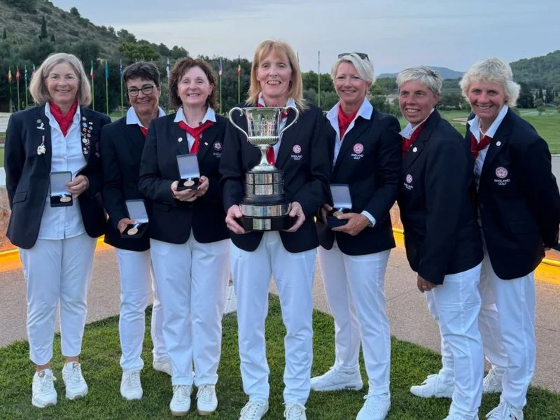 Cheshire stars in winning England team