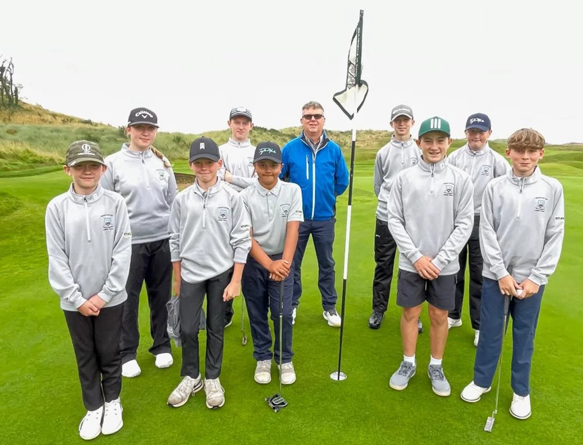 David delighted with Junior Organiser Award